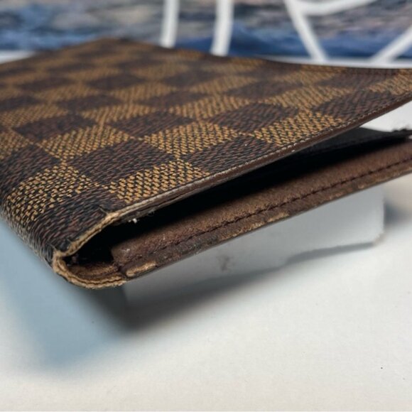 Louis Vuitton Ebene Damier Centaire Edition Vintage Wallet - Picture 3 of 11